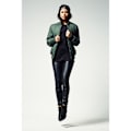 Miniatyrbillede 6 af 6: Parka Dame - Urban Classic - Nylon Diamant - 100% Polyester - Maskinvask - Langærmet marinblå M
