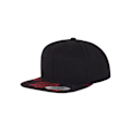 Miniatyrbild 2 av 6: Snapback-keps - Flexfit - ROSOR - Svart / Grå - 6 Paneler - En storlek svart grå