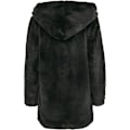 Miniatyrbillede 5 af 6: Manteau med hætte - Urban Classics Dame - Sort - Hætte - Kølige Dage sort S