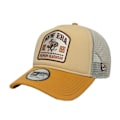 Miniatyrbillede 1 af 6: New Era Tøj Model New Era Graphic Patch Cream 9forty A-frame Trucker Justerbar Ca - Farve Lys Brun ljusbrun