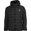 Miniatyrbillede 1 af 2: Parka i store størrelser - Urban Classic - Basic Bubble - 100% Polyamid - Med hætte - Lange ærmer sort/sort XXXXL