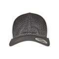 Miniatyrbillede 2 af 4: Casquette - Urban Classics - 360 Omnimesh - Bomulds - Mørkebrun/hvid - One size mörkbrun/vit