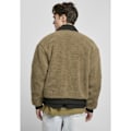 Miniatyrbillede 3 af 4: Veste Urban Classics boxy sherpa - olivengrøn Olivgrön M