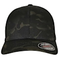 Miniatyrbild 3 av 4: Trucker Mesh Flexfit basebollkeps - Multicam Svart - Vuxen Multicam svart S / M