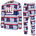 Miniatyrbillede 1 af 4: NFL-hold Vinter JULE Pyjamas Sæt skjorte og bukser New York Giants jag