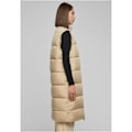 Miniatyrbillede 6 af 6: Lang jakke til kvinder - Urban Classics - Lang vest - 100% polyester - Høj krave - Lomme i siden våtsand S