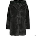 Miniatyrbillede 1 af 6: Manteau med hætte - Urban Classics Dame - Sort - Hætte - Kølige Dage sort S