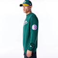 Miniatyrbillede 3 af 6: Sweatshirt - New Era - Oakland Athletics - Tartan Fyld - Grøn - Lange ærmer - Unisex I'm sorry, but 'dkgwhi' does not se jag