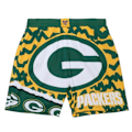 Pikkukuva 1 / 3: Lyhyet koripallosortsit M&N Green Bay Packers JUMBOTRON - Valkoinen - Mies - Hengittävä Flerfärgad M