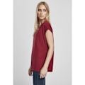 Pikkukuva 2 / 4: Naisten T-paita - Urban Classics - Luonnolliset Leveät Olkapäät - 100% Luomupuuvilla - Bordeaux - Suuri Koko Bordeaux XXXXL