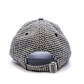 Miniatyrbild 3 av 3: Grå keps för män New Era Yankees - Houndstooth-mönster - Böjd skärm - Justerbar storlek grå M/L