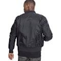 Miniatyrbillede 4 af 5: Jakke - Urban Classic - Basic Bomber - Sort - Unisex - Store størrelser sort XXXXXL