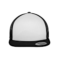Miniatyrbillede 2 af 6: Trucker Cap 5-Panels - Flexfit - Brun/Hvid - One Size - Casual - Forår/Sommer brun/hvid/brun