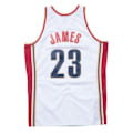 Miniatyrbild 2 av 4: Maillot Swingman - Cleveland Cavaliers - Lebron James - Vit - S - Andningsbar - Multisport Vit/vit M