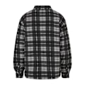 Miniatyrbillede 2 af 4: Veste - Urban Classics - Plaid Teddy - 5XL - Sort/Hvid - Sherpa-foring