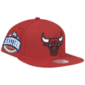 Miniatyrbild 1 av 3: Snapback keps Mitchell & Ness - SIDEPATCH Chicago Bulls - Vit - Herr - 100% Polyester Svart