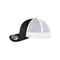 Miniatyrbild 4 av 4: Keps - Urban Classics - 360 Omnimesh - Bomull - Svart/Vit - One Size svart vit