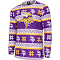 Miniatyrbillede 2 af 4: NFL-hold Vinter JULE Pyjamas Sæt skjorte og bukser Minnesota Vikings M