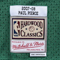 Miniatyrbild 3 av 3: Maillot NBA - Mitchell & Ness - Paul Pierce - Boston Celtics 2007-08 - Grön - Storlek M/L Flerfärgad XL