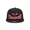 Miniatyrbillede 2 af 4: Casquette snapback Chicago Bulls 9Fifty Champions Patch Svart S / M