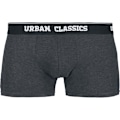 Pikkukuva 3 / 4: Boxerit - URBAN CLASSICS - 3 kappaletta - Valkoinen, Musta, Harmaa - Puuvilla 95% - Elastaania 5% vit/svart/grå S