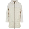 Miniatyrbillede 1 af 6: Oversize dunjakke til kvinder - Urban Classics - Beige - Sherpa - Polstret polyester - Komfortabel Vit jag