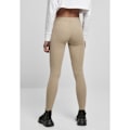 Miniatyrbild 3 av 4: Urban Classics Tech Mesh leggings för kvinnor - Brun - S - Transparenta Mesh-inlägg - Bekväm och andas kastanj S