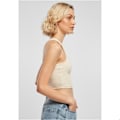 Miniatyrbillede 5 af 6: Dameblus - URBAN CLASSICS - Cropped GT - Tætsiddende - Offwhite - Behagelig äggskal XXXXXL