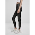 Pikkukuva 2 / 4: Naisten legginsit - Urban Classics - Keinonahka - Musta - Kuntoilu - Juoksu sort M