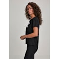 Miniatyrbillede 5 af 6: T-shirt til kvinder - MISTER TEE - Venter på fredag - Sort - Korte ærmer - Rund hals sort XS
