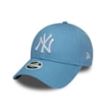 Miniatyrbillede 1 af 2: Casquette incurvée femme New York Yankees 9FORTY - Lys blå - TU
