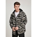 Miniatyrbild 3 av 6: Parka - Urban Classic - Tiger Camo - Lätt bomull - Hög huva - Sidofickor oliv/grön/vit S