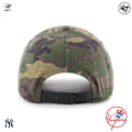 Miniatyrbillede 3 af 3: Kasket - 47 Brand - New York Yankees - Justerbar - 100% bomuld - Afslappet trä camo