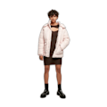 Miniatyrbillede 2 af 6: Damejakke - Urban Classics - Tætsiddende - Hætte - Sidelommer - Taffeta-foring rosa S