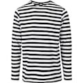 Pikkukuva 1 / 4: Pitkähihaiset T-paita miehet Urban Classics Regular Stripe - Valkoinen - 100% puuvilla Vit M