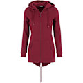 Miniatyrbillede 6 af 6: Sweat Parka Lang Urban Classics Bordeaux M