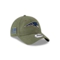 Pikkukuva 3 / 4: NFL-lippis - New Era - New England Patriots - 9Twenty - Salute To Service - Vihreä grön