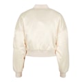 Pikkukuva 2 / 6: Bomber-nainen - Urban Classics - Ylisuuri satiini - Suuret koot - Tyynypinnoitus - Taffetal lining Vit XXL