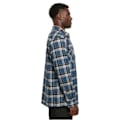Miniatyrbild 4 av 4: Urban Classics Lake Check Shirt - mörkblå/vit - M