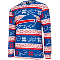 Miniatyrbillede 2 af 4: NFL-hold Vinter JULE Pyjamas Sæt skjorte og bukser Buffalo Bills S