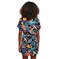 Miniatyrbillede 3 af 4: Kort jumpsuit med bælte til kvinder Urban Classics Viscose GT - sort - XXL Svart XXXXL