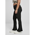 Pikkukuva 4 / 4: Naisten Urban Classics orgaaniset interlock bootcut leggingsit - musta - XL Svart XS