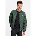 Miniatyrbillede 1 af 6: Parka - Urban Classics - Marineblå bomber - 100% polyester - Puf-effekt - Optimal pasform oliv jag