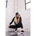 Miniatyrbillede 2 af 6: Parka dame - Urban Classics - Trikolor - Vindjakke - Mesh-for - Lange ærmer marinblå/vit/röd M