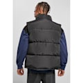 Miniatyrbillede 5 af 6: Jakke - Urban Classics - Block Puffer - Sort - Polstring - Høj krave svart/svart S