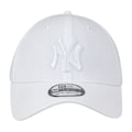 Miniatyrbillede 2 af 4: New Era 39Thirty Stretch Cap - New York Yankees hvid Vit M/L