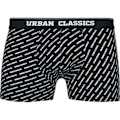 Pikkukuva 4 / 4: Boxerit - URBAN CLASSICS - 3 kappaletta - Valkoinen, Musta, Harmaa - Puuvilla 95% - Elastaania 5% vit/svart/grå S
