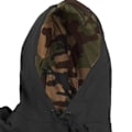 Miniatyrbillede 4 af 4: Hoody - New Era - NFL New England Patriots - Sorte / Camo - 80% bomuld - 320GSM French Terry Svart / trä camo XS