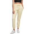 Miniatyrbillede 2 af 4: Urban Classics Damer - Økologiske Højtaljede Sweatpants Gul XS