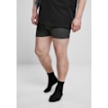 Pikkukuva 2 / 3: Boxerit - Urban Classics - 2 pakkausta - Musta ja tummanruskea - Stretch-kangas - Suuret koot svart/mörkbrun XXXXXL